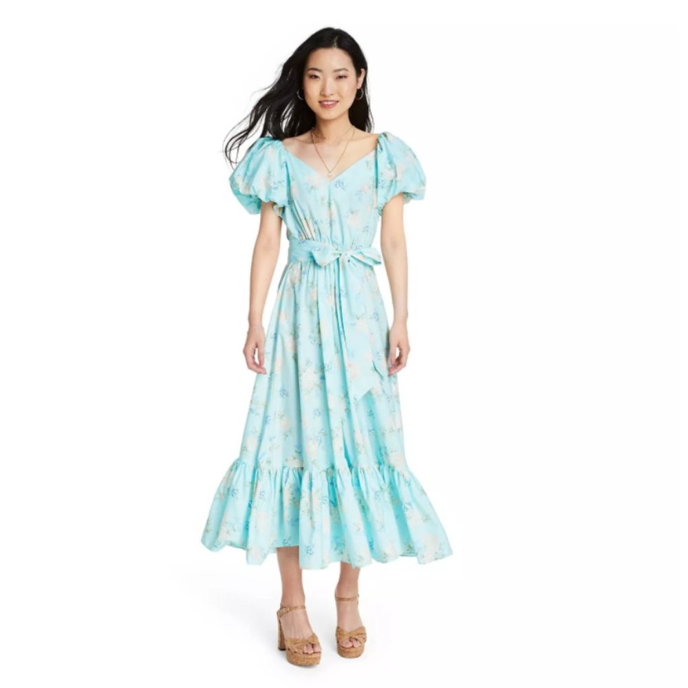 LoveShackFancy x Target Estelle Puff Sleeve Dress